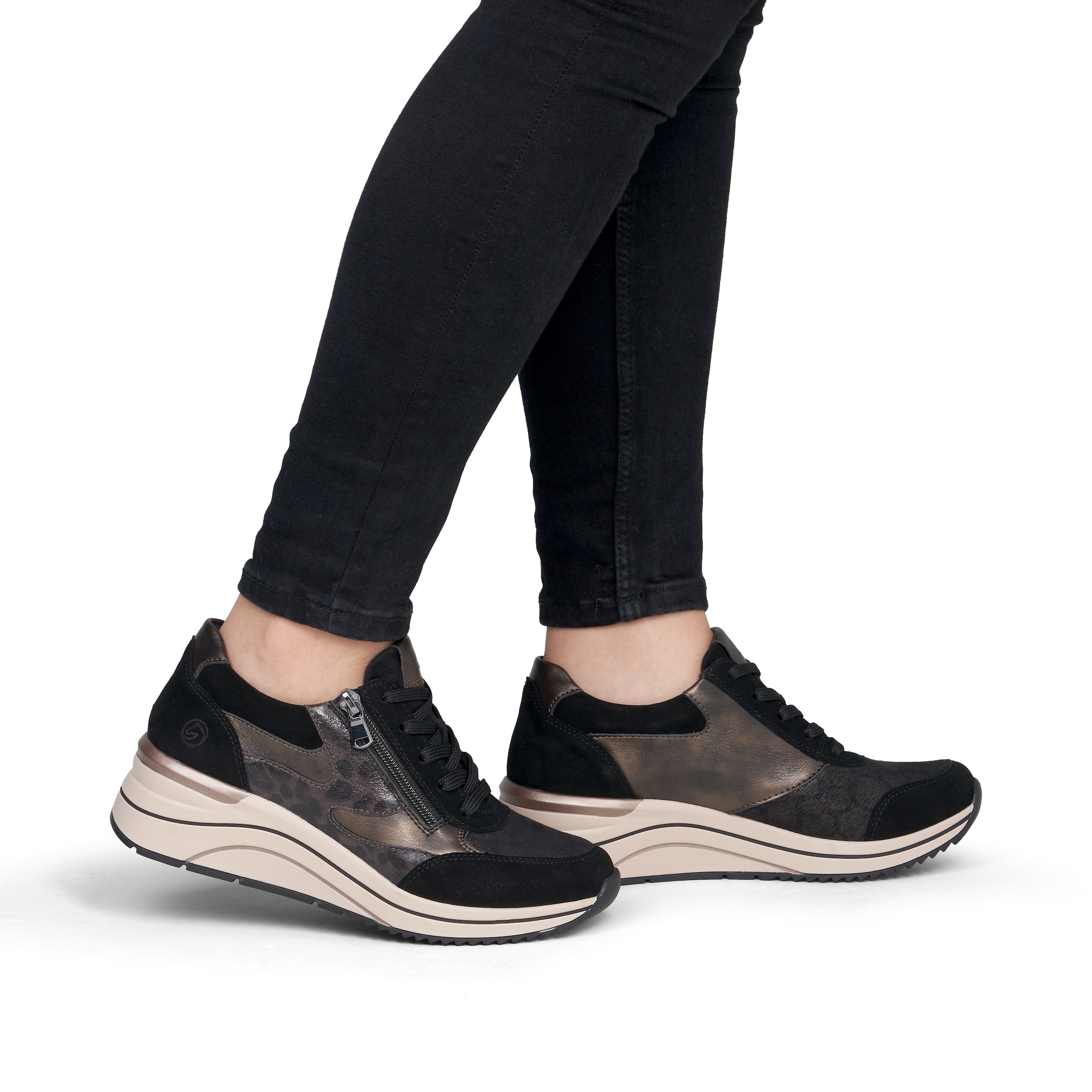Baskets hautes REMONTE en noir