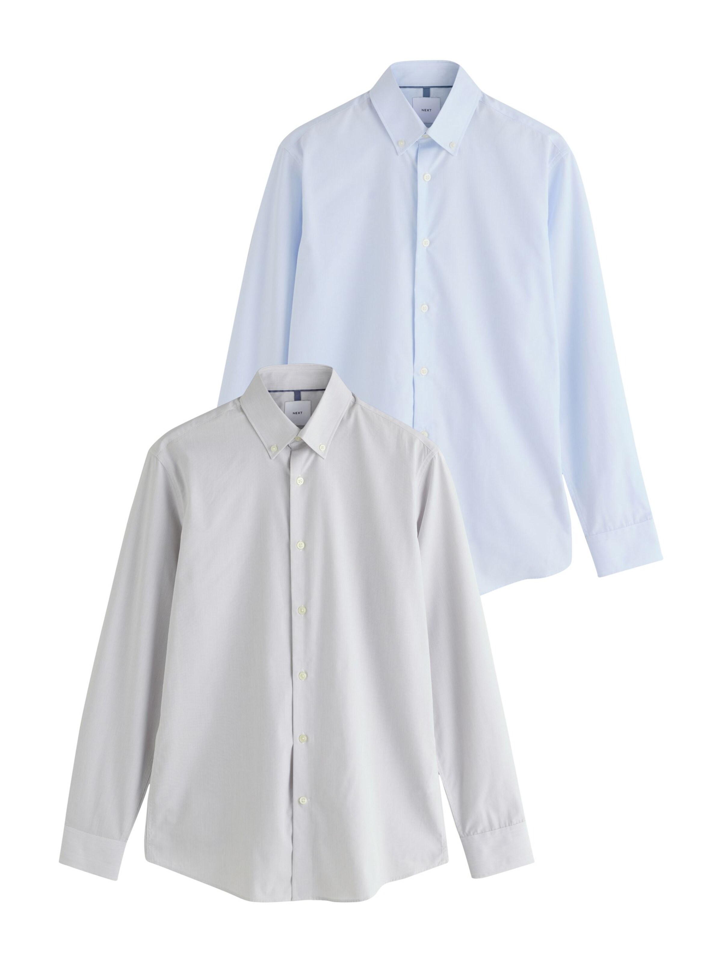 Next Business shirt in Pastel blue / Light grey, Item view