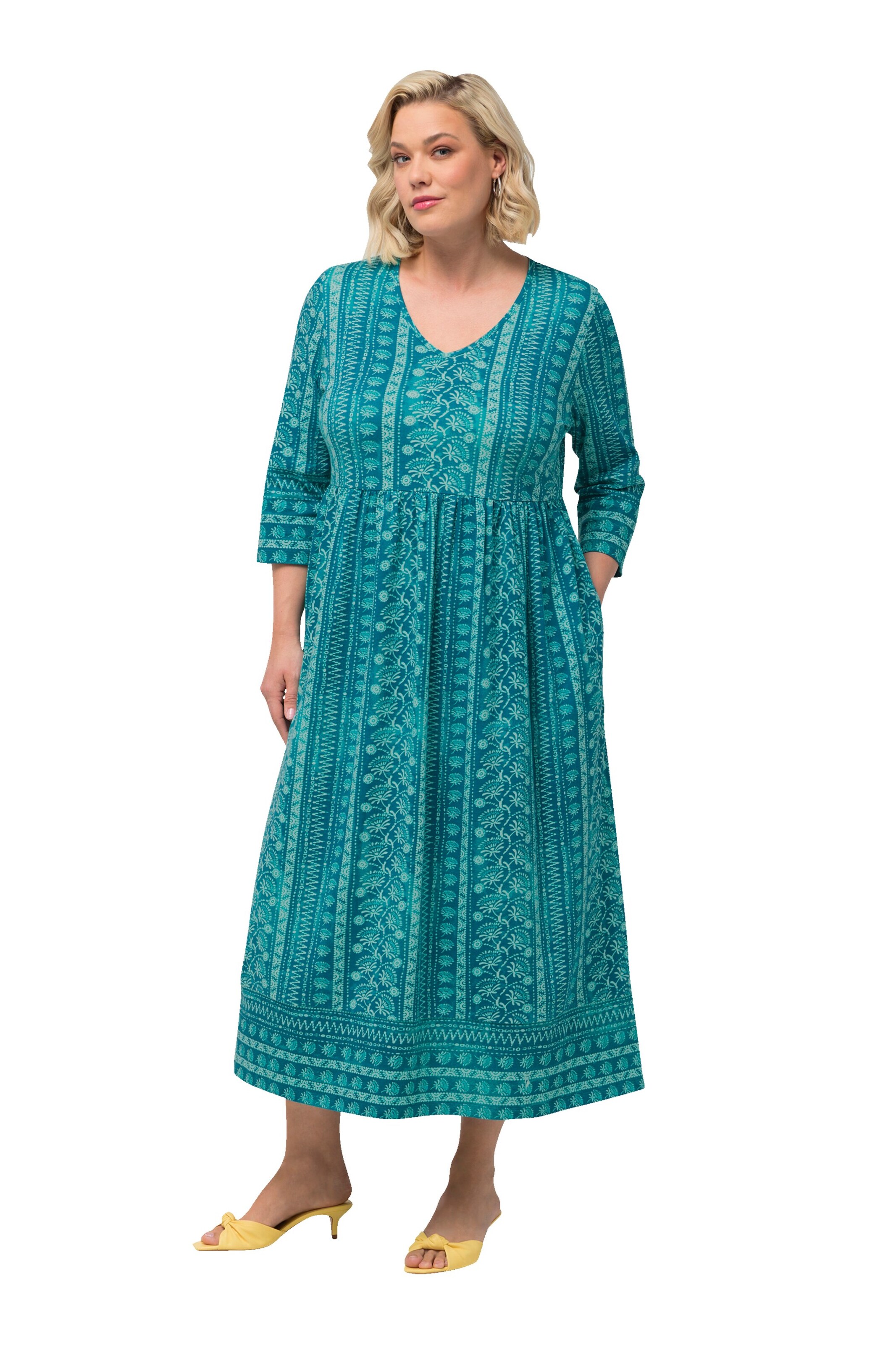 Ulla Popken Jurk in Blauw