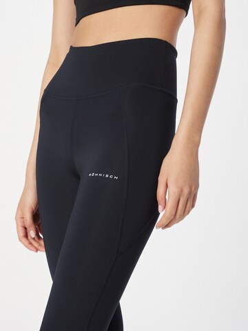Röhnisch Skinny Spodnie sportowe 'FLATTERING' w kolorze czarny