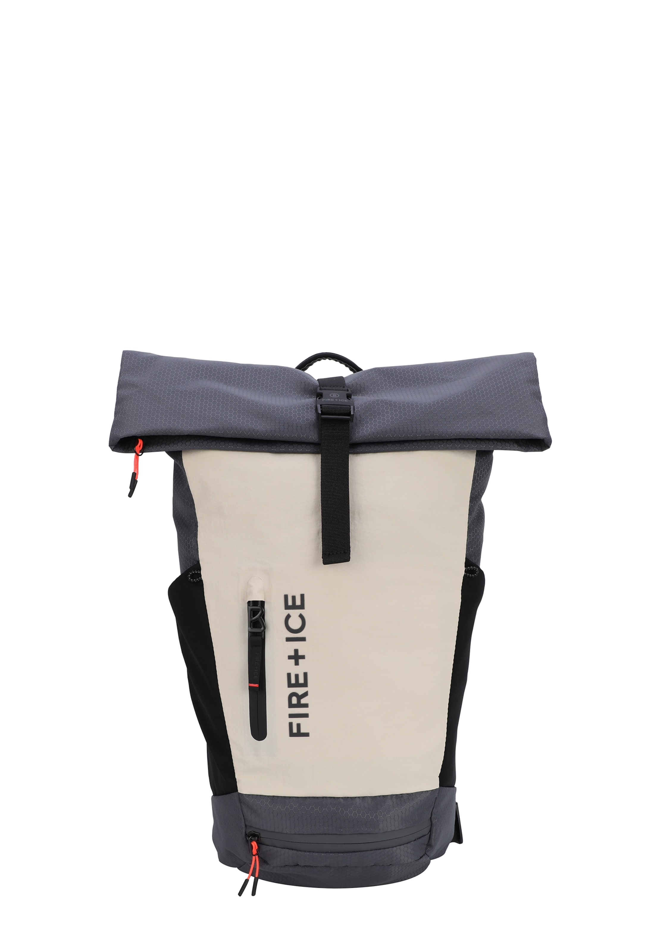 Fire+Ice - Mochila 'Park City Ive' em bege: frente