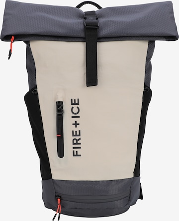 Fire+Ice Backpack 'Park City Ive' in Beige: front