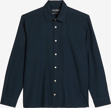 Coupe regular Chemise Marc O'Polo en bleu : devant