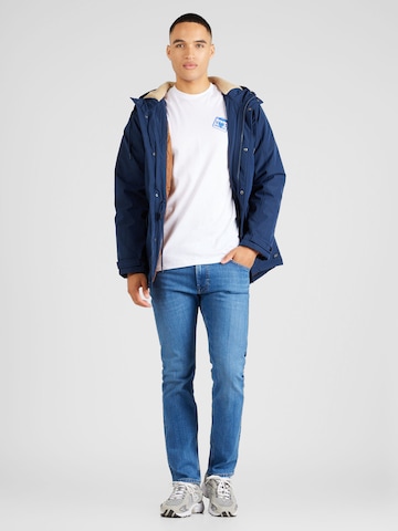 Lee Slimfit Jeans 'Rider' in Blau