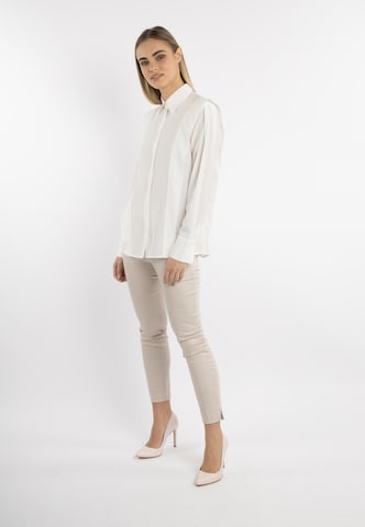 DreiMaster Klassik Blouse 'Colina' in Wit