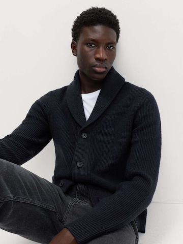 Marks & Spencer Gebreid vest in Blauw