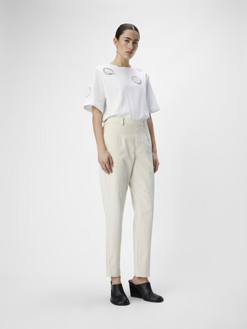 Coupe slim Pantalon chino OBJECT en beige