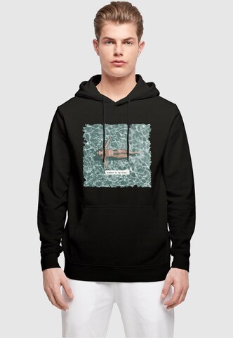 Merchcode Sweatshirt 'Summer - On My Mind' in Schwarz: Vorderseite