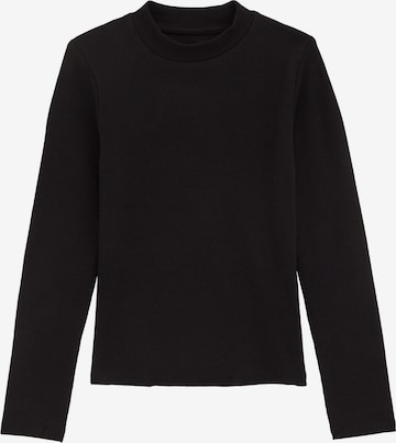 WE Fashion Shirt in Zwart: voorkant