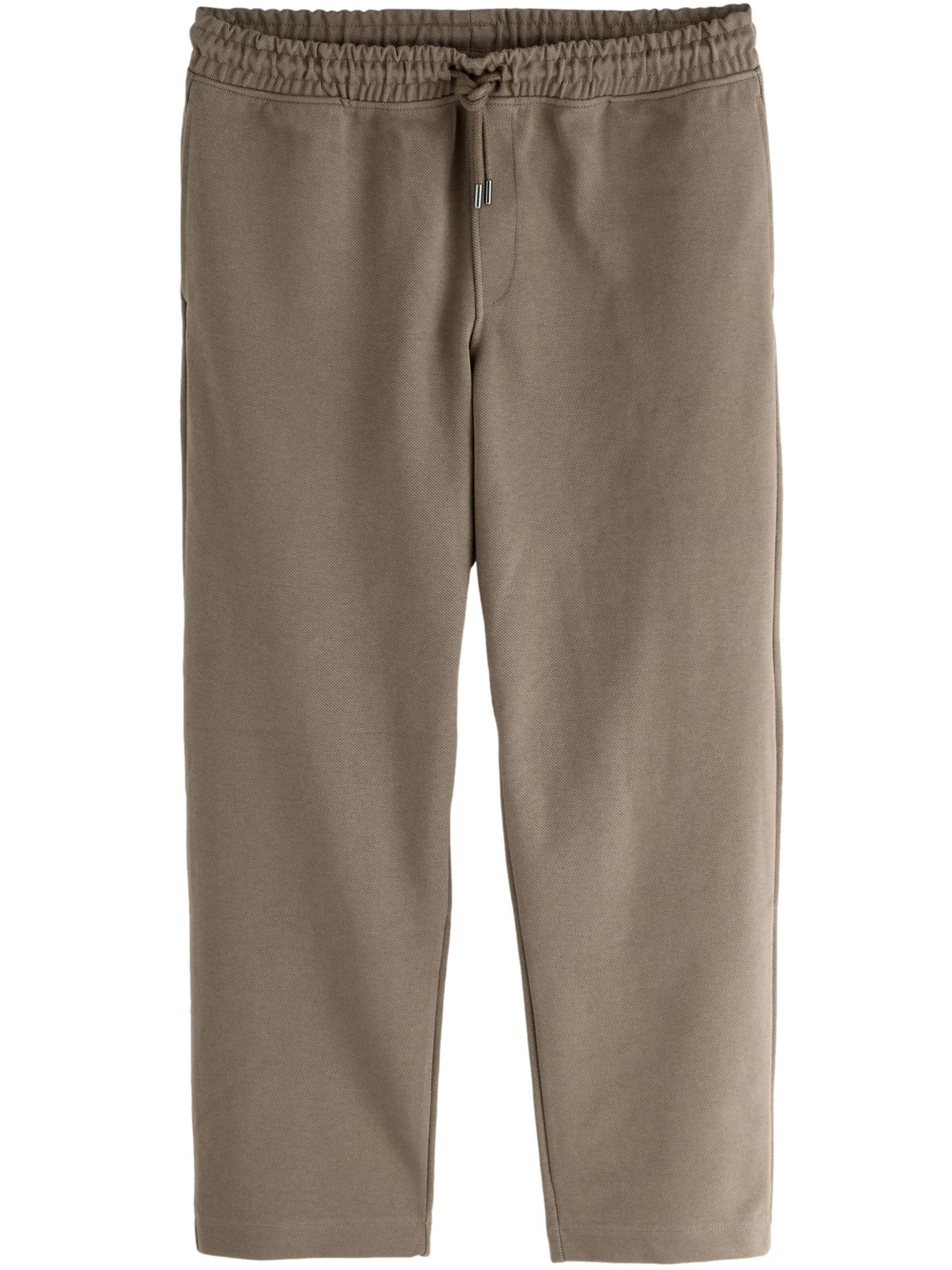 Next Regular Trousers in Brown: front