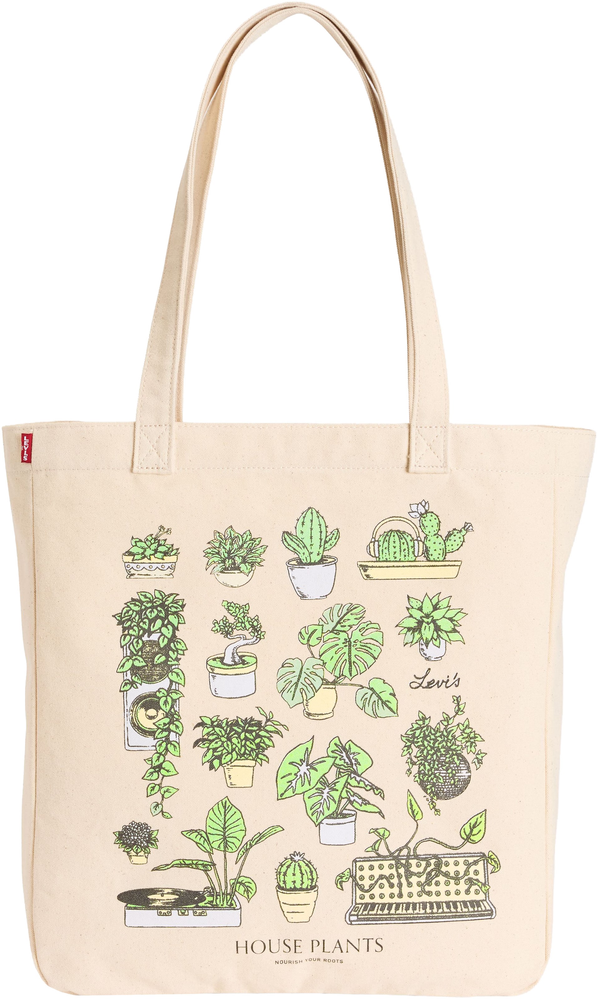 LEVI'S ® Shopper in Weiß: Vorderseite