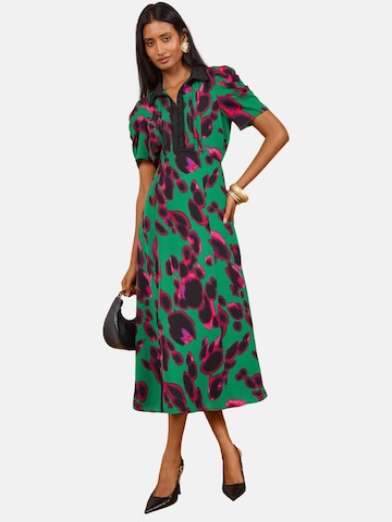 love & roses Blousejurk in Groen: voorkant