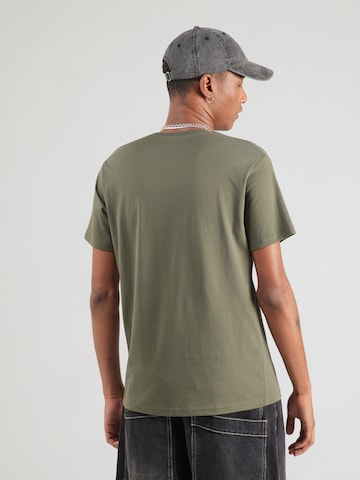 žalia ALPHA INDUSTRIES Marškinėliai