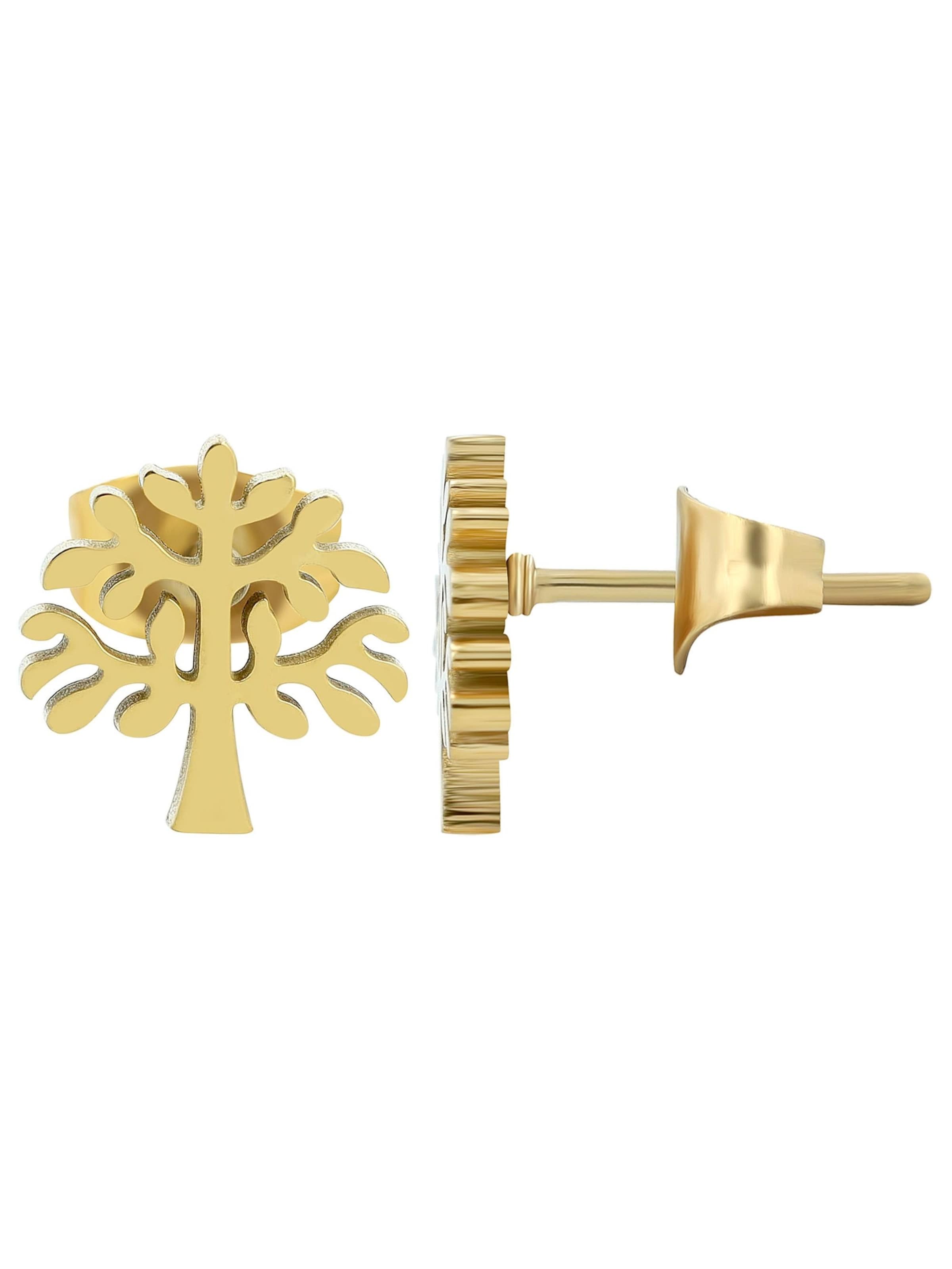 Akzent Earrings 'Vale, hautverträglich' in Gold
