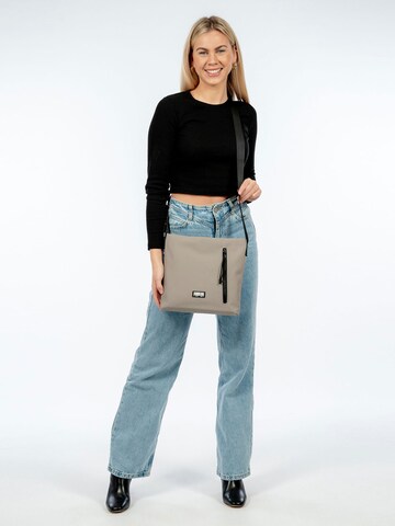 Emily & Noah Shoulder Bag 'Kairo' in Grey: front