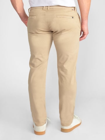 Le Temps Des Cerises Slimfit Chino 'Cesar' in Beige