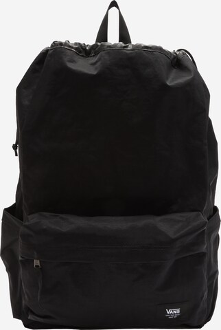 VANS Rucksack 'OLD SKOOL CINCH' in Schwarz: predná strana