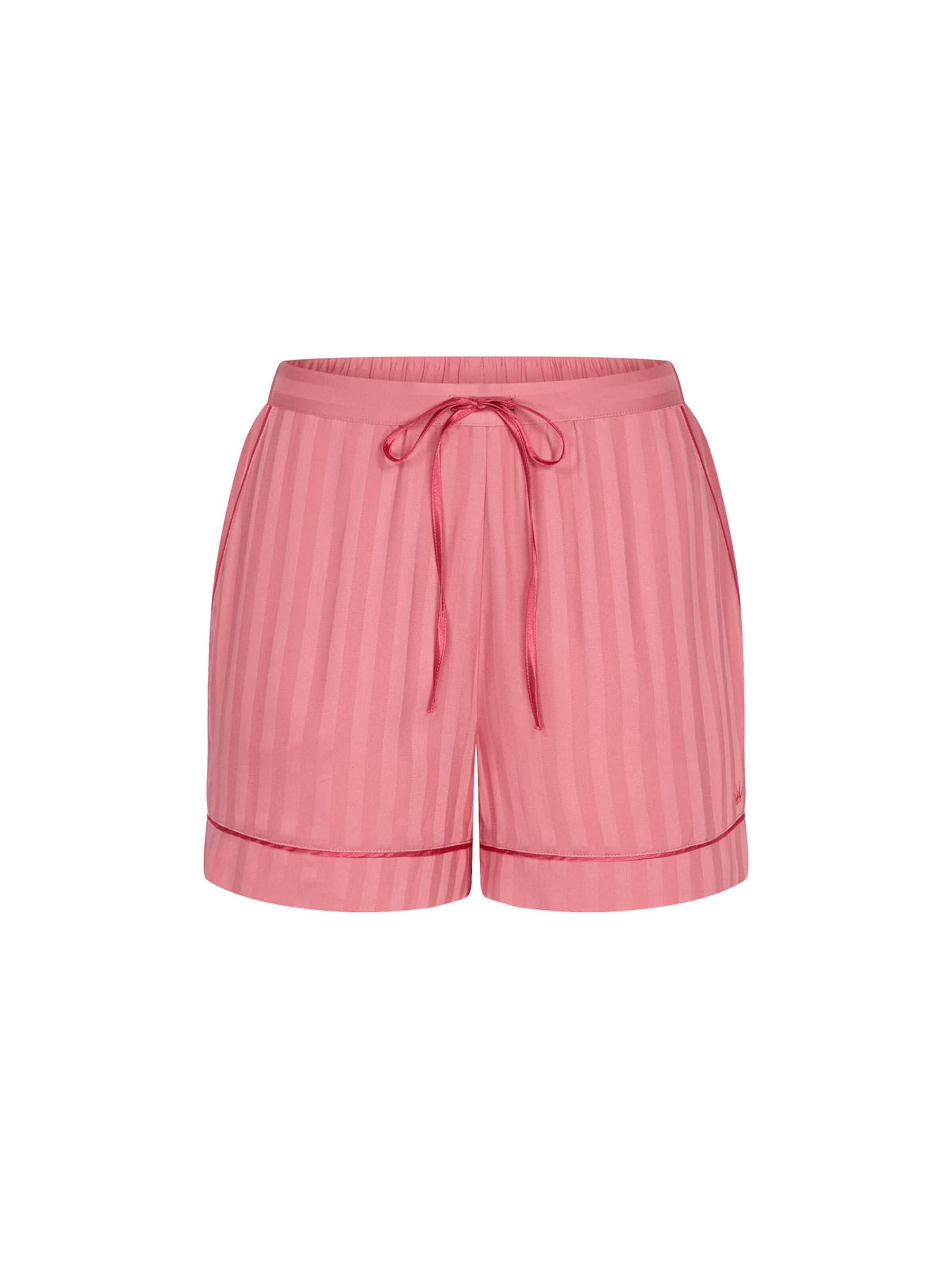TRIUMPH Schlafshort ' Red Label Amourette Jacquard ' in Pink: Vorderseite