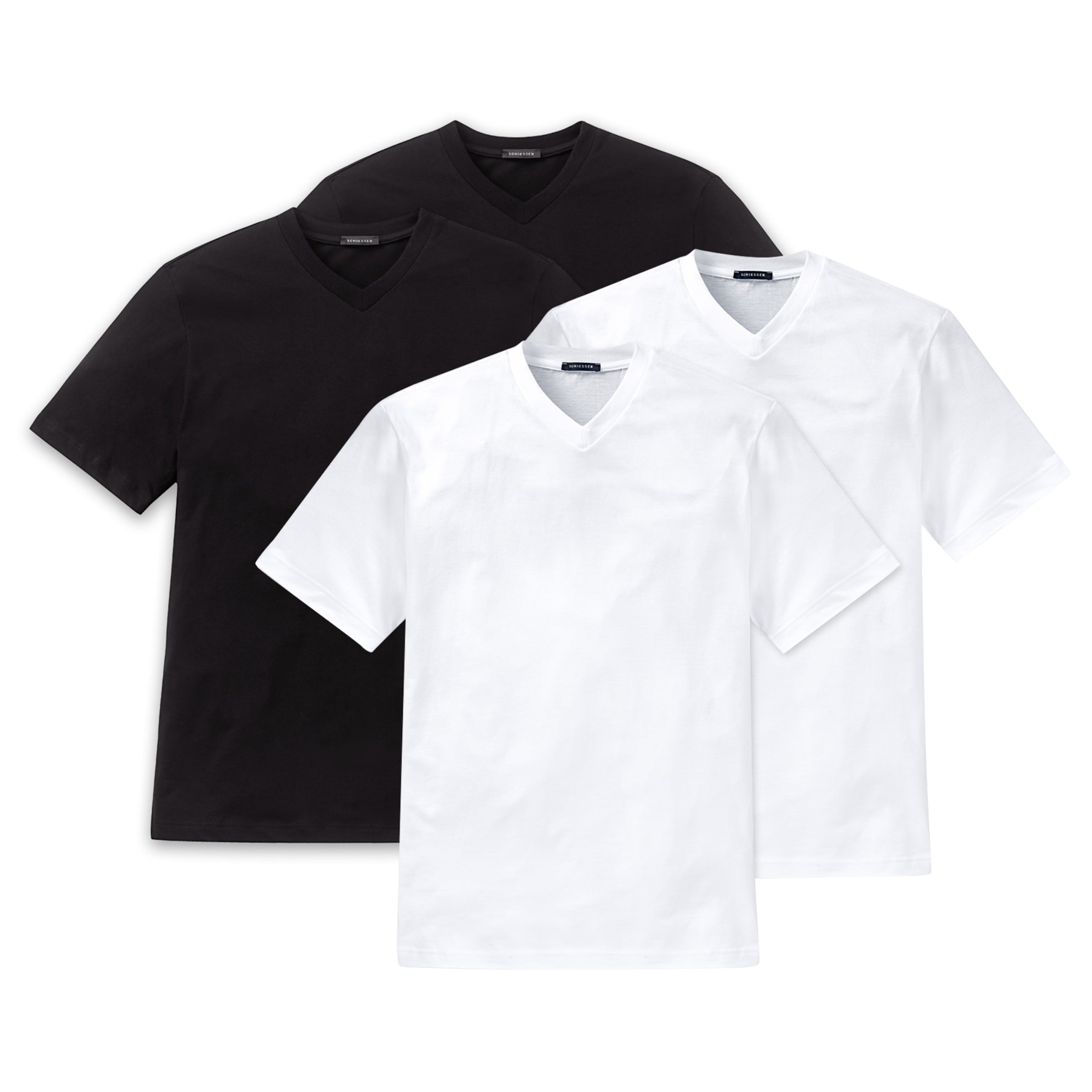 SCHIESSER Bluser & t-shirts i sort: forside