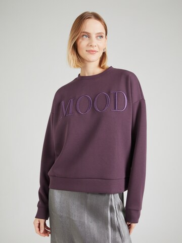 Sweat-shirt 'VIREFLECT' VILA en violet : devant