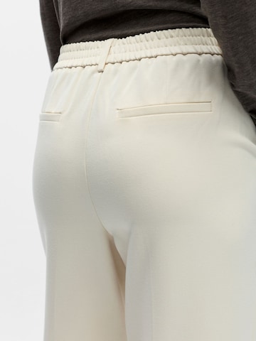 OBJECT regular Bukser med fals 'OBJLisa' i hvid