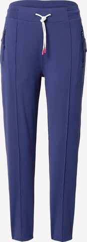 Regular Pantalon de sport ESPRIT en bleu : devant