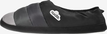 Nuvola. Slippers in Black: front