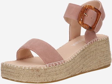 Sandales MACARENA en rose : devant
