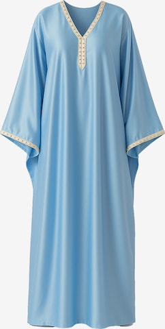 Robe Elara en bleu : devant