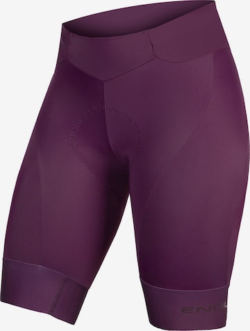 ENDURA Slimfit Sporthose in Lila: Vorderseite