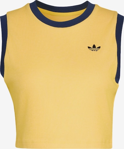 XS dydžio Palaidinė be rankovių iš ADIDAS ORIGINALS, spalva – tamsiai mėlyna jūros spalva / citrinos spalva, Prekių apžvalga