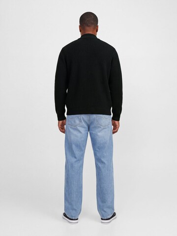 Jack & Jones Plus Pullover 'JJSage' i sort