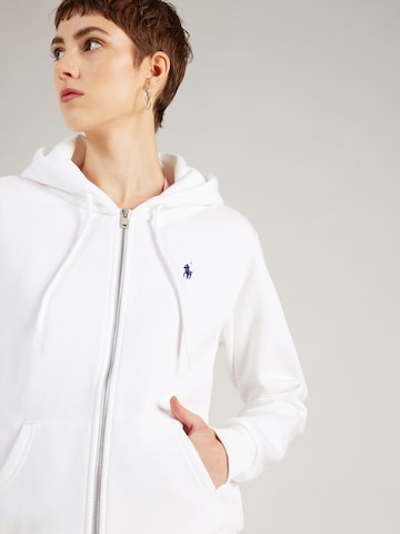 Polo Ralph Lauren Zip-Up Hoodie in White