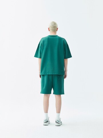 VAMOS CLO Loose fit Trousers 'Yvelines' in Green