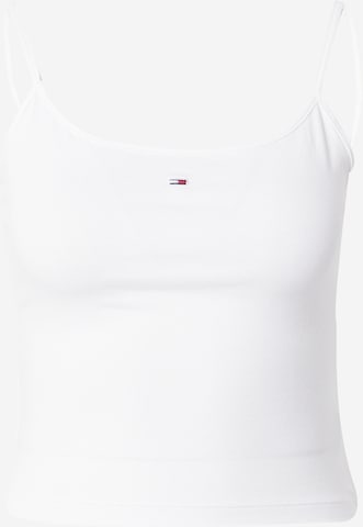 Tommy Jeans Top 'ESSENTIAL' in White: front