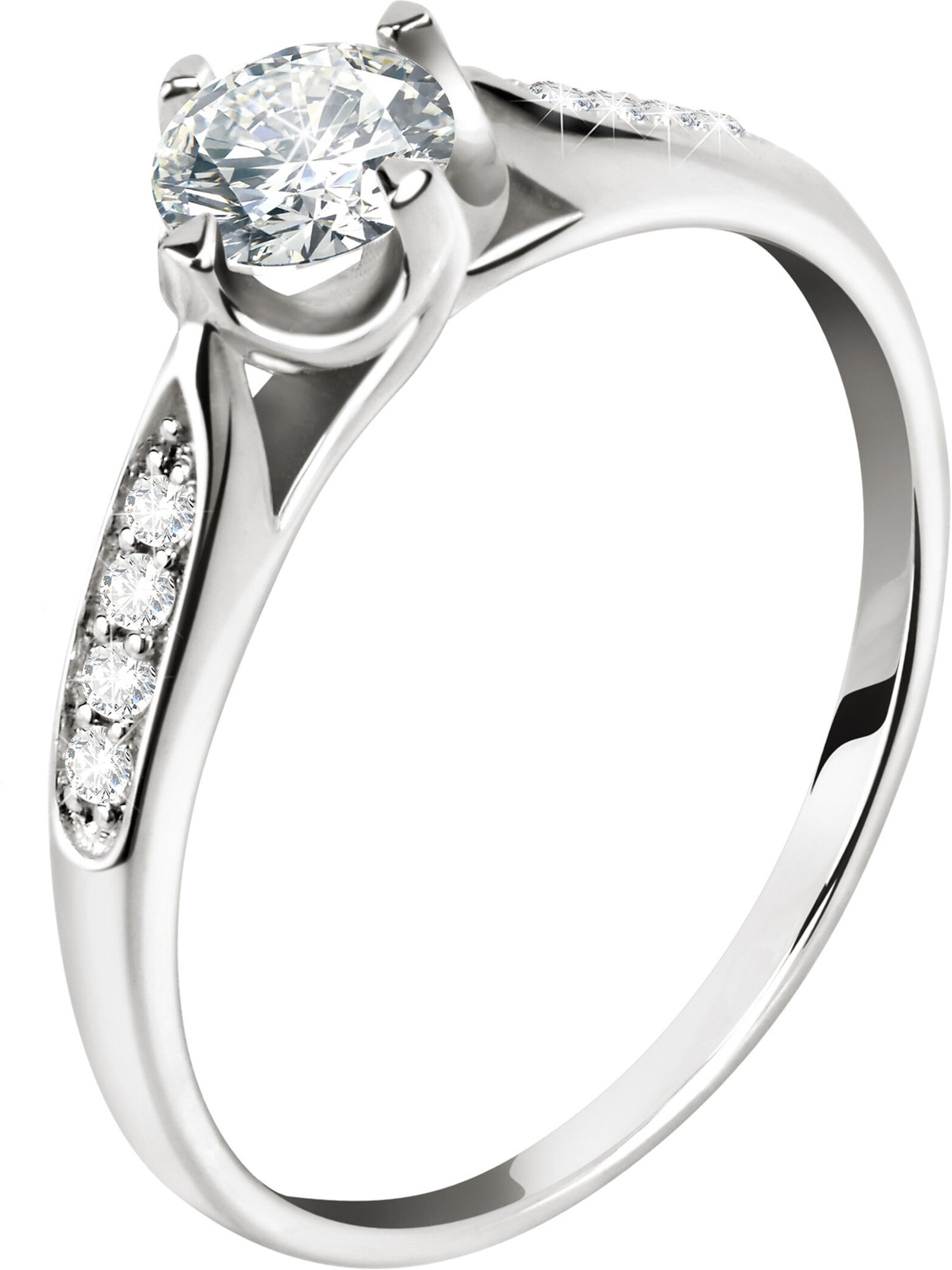 CHRIST Ring in Silber: Vorderseite