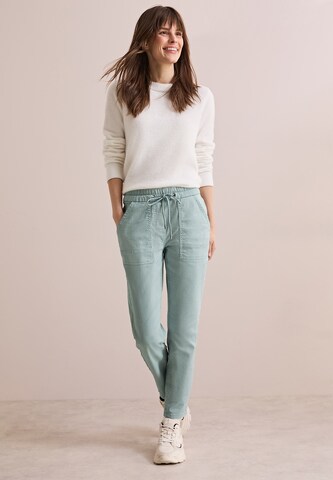 CECIL Slimfit Hose in Grün