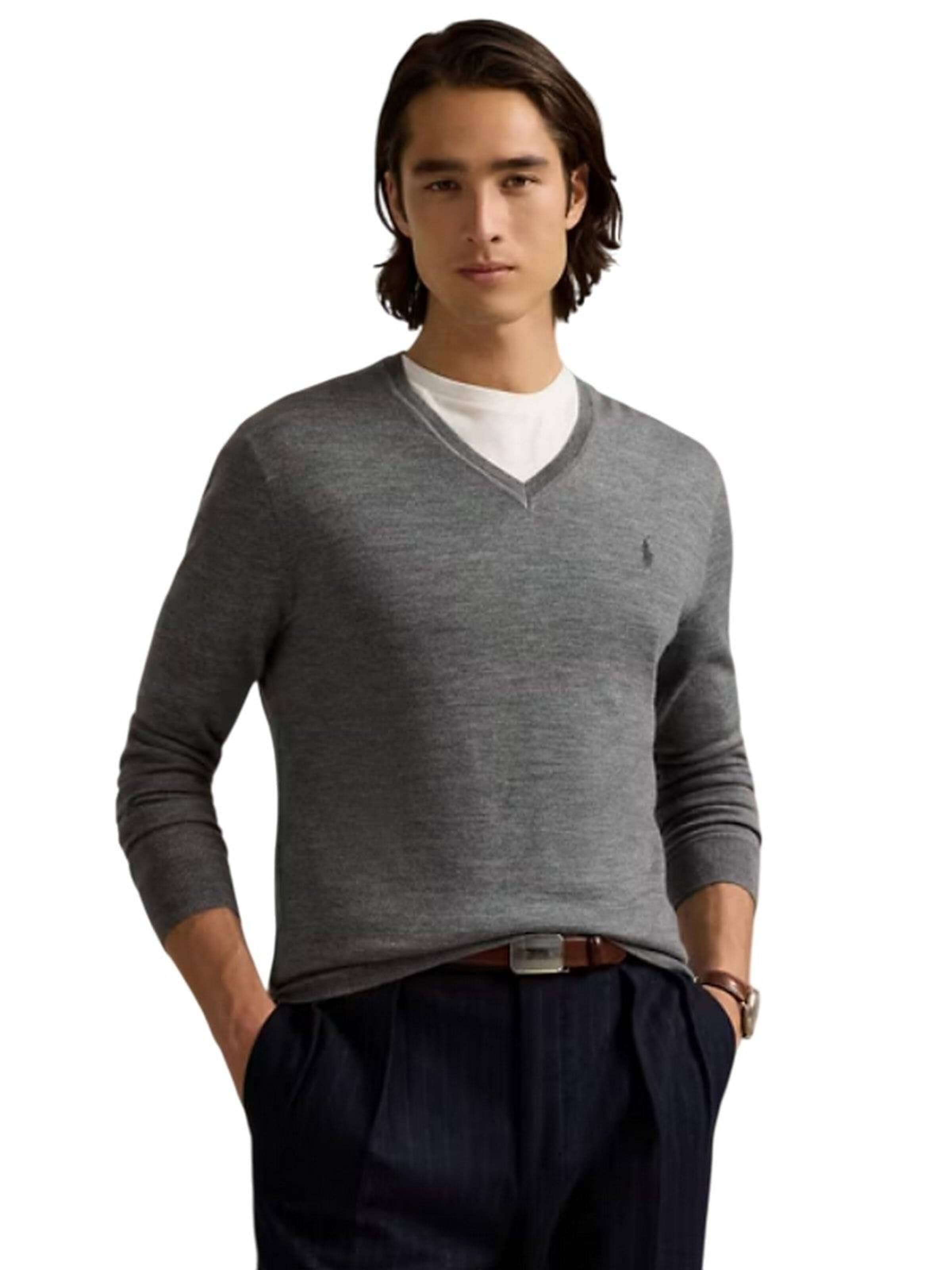 Ralph Lauren Pullover‌‌‌ in Grau: Vorderseite