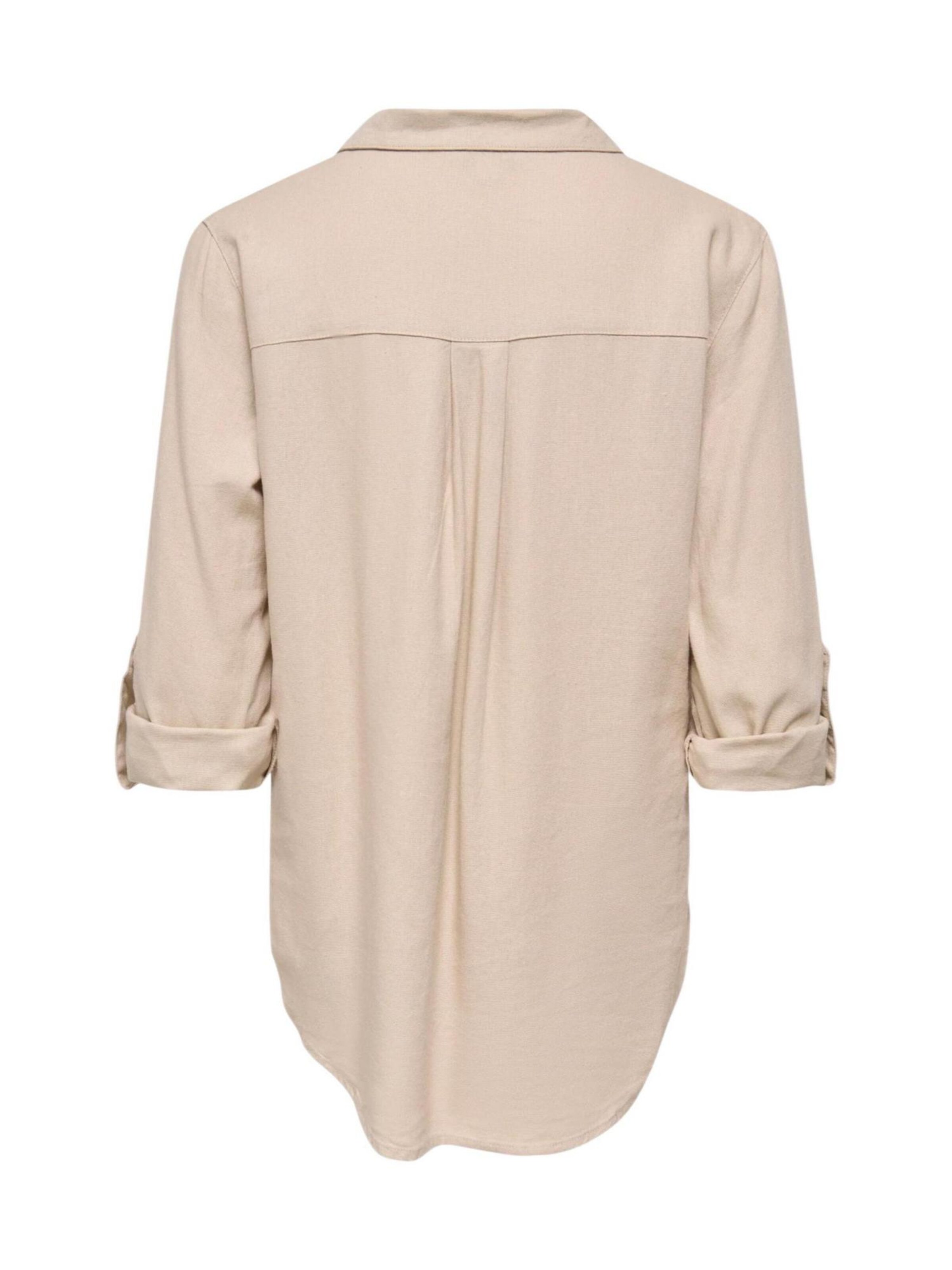 Camicia da donna '15363991' di ONLY in beige