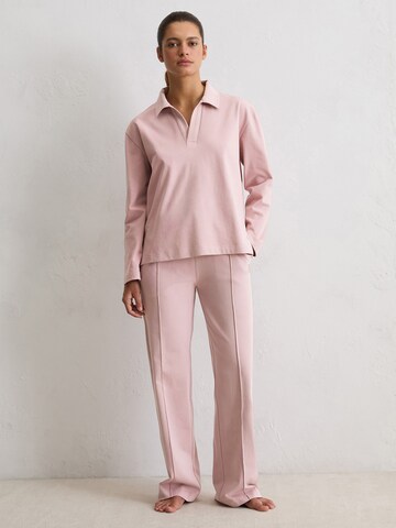 Marc O'Polo Shirt ' Heavy Jersey ' in Pink: front