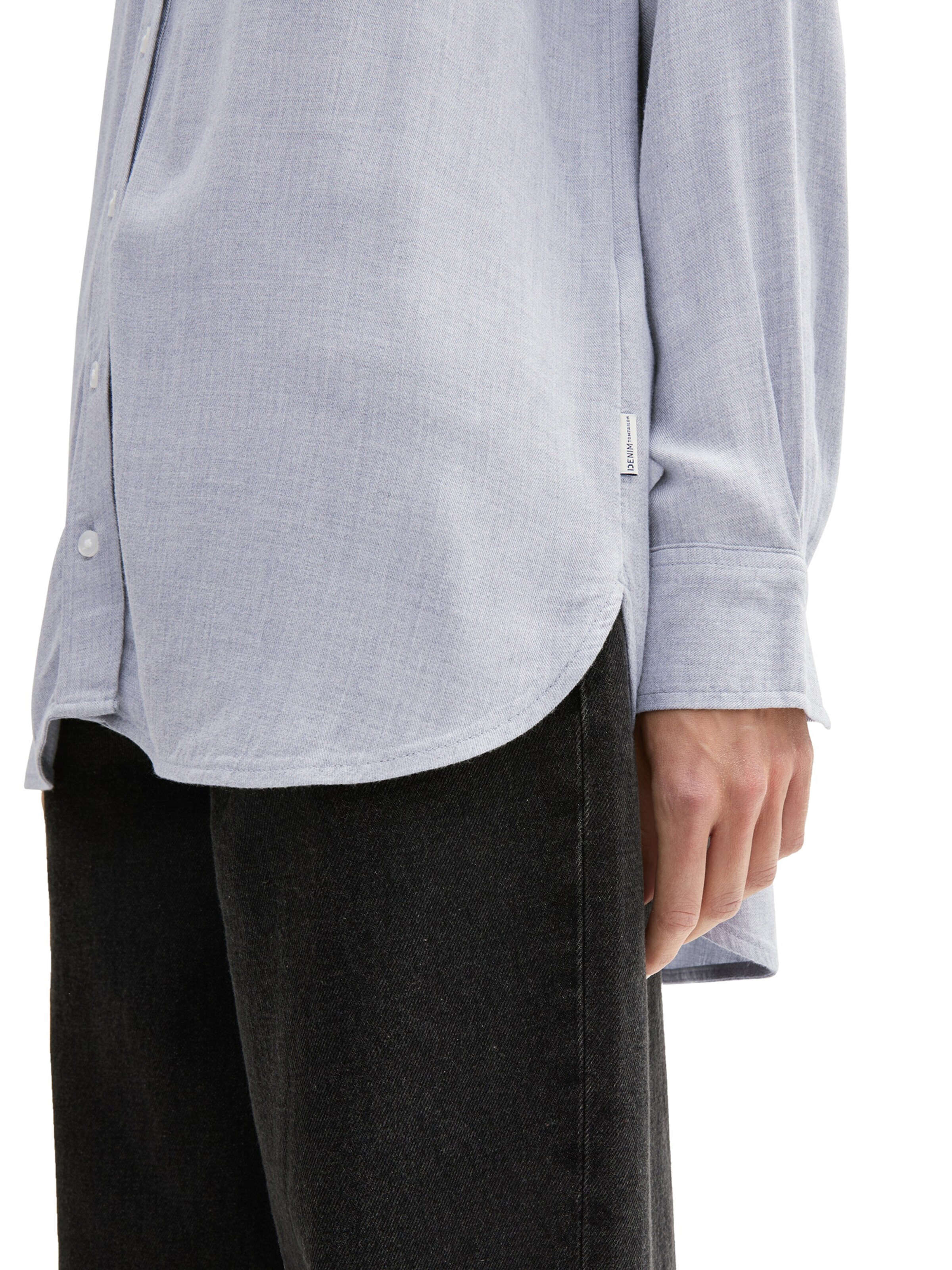 pelēks TOM TAILOR DENIM Blūze