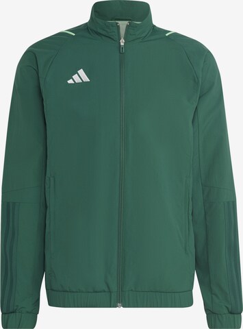 ADIDAS PERFORMANCE Athletic Jacket 'Tiro 23' in Green: front