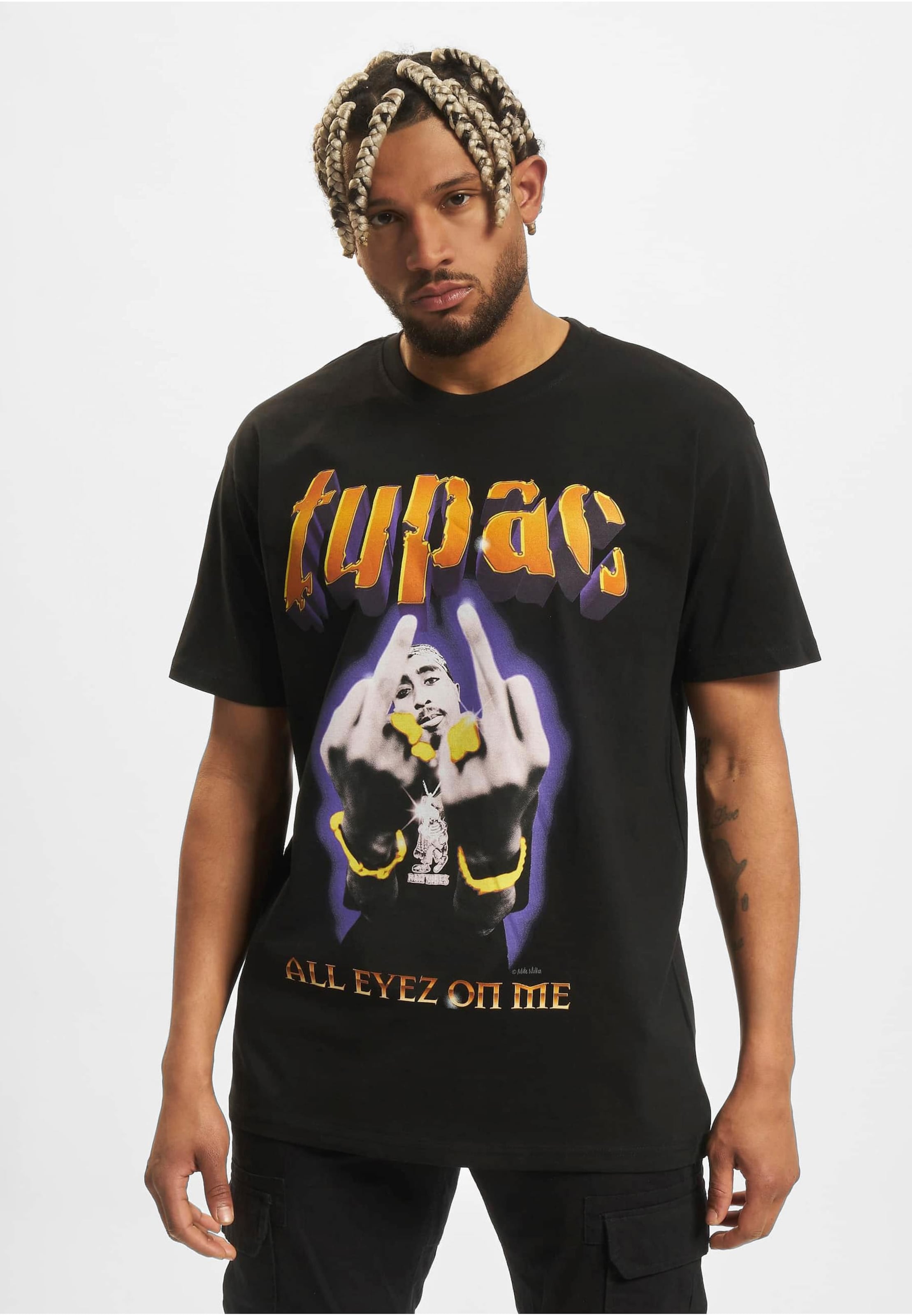 Mister Tee Shirt 'Tupac Thug Passion' in Black