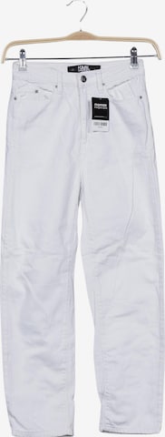 Karl Lagerfeld Jeans 25 in Weiß: Vorderseite