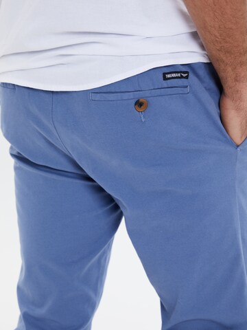 Regular Pantalon chino 'Marley' Threadbare en bleu