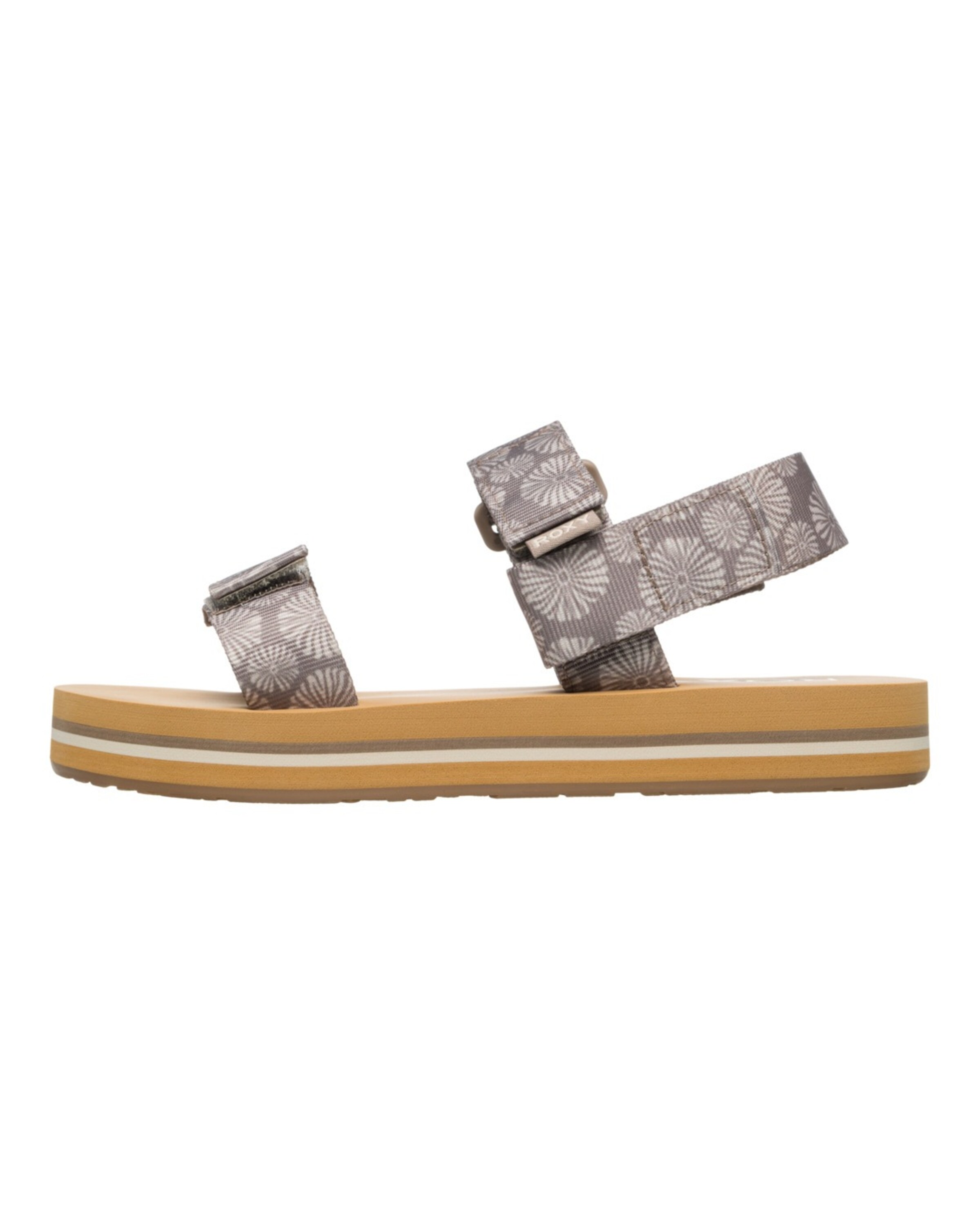 ROXY Sandalen met riem 'Cage' in Grijs: voorkant