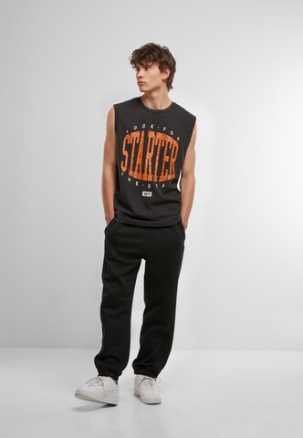melns Starter Black Label T-Krekls