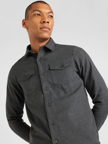 BURTON MENSWEAR LONDON - Regular Fit Camisa em cinzento
