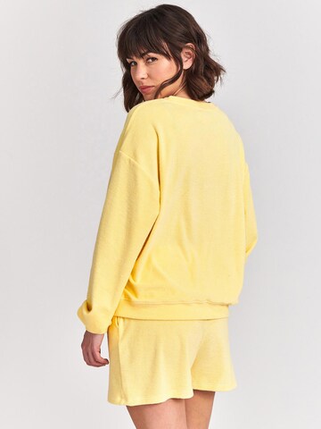 Shiwi Μπλούζα φούτερ 'HAWAI' σε κίτρινο
