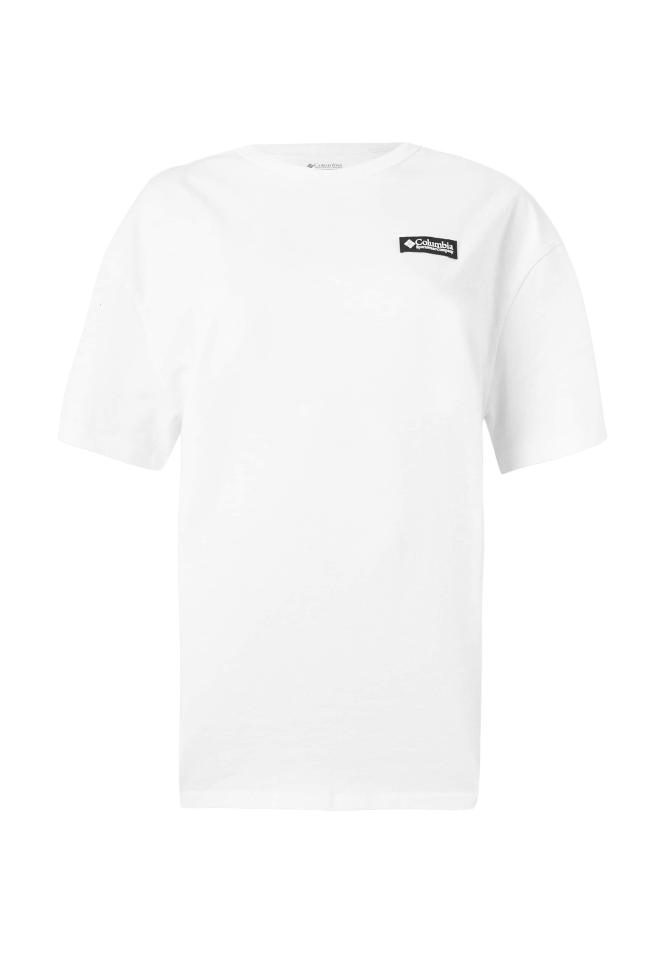 COLUMBIA Funktionsshirt 'CSC' in Weiß: Vorderseite